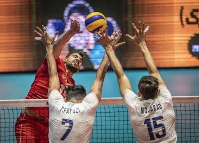 پیروزی سخت والیبال ، ایران 3 - پرتغال 1