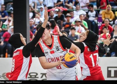 جام جهانی بسکتبال سه نفره، تیم بانوان ایران از دور رقابت ها کنار رفت