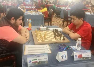 شکست فیروزجا در دور پنجم شطرنج قهرمانی آسیا، مقصودلو به تساوی رسید