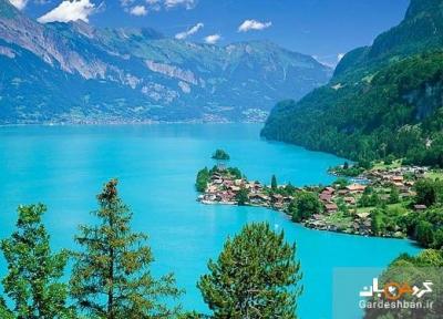 دریاچه برینز؛الماس آبی سوئیس، عکس