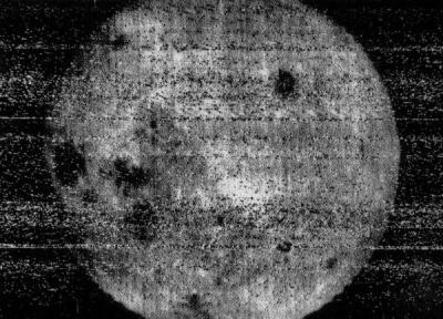 نخستین عکس دنیا از نیمه تاریک ماه
