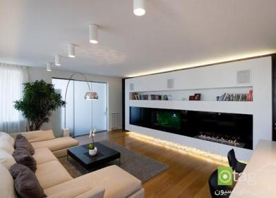 معماری داخلی مدرن و نوین در واحدهای آپارتمانی کوچک